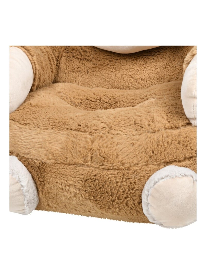 Pouf pour enfant caramel Beige - Kiabi