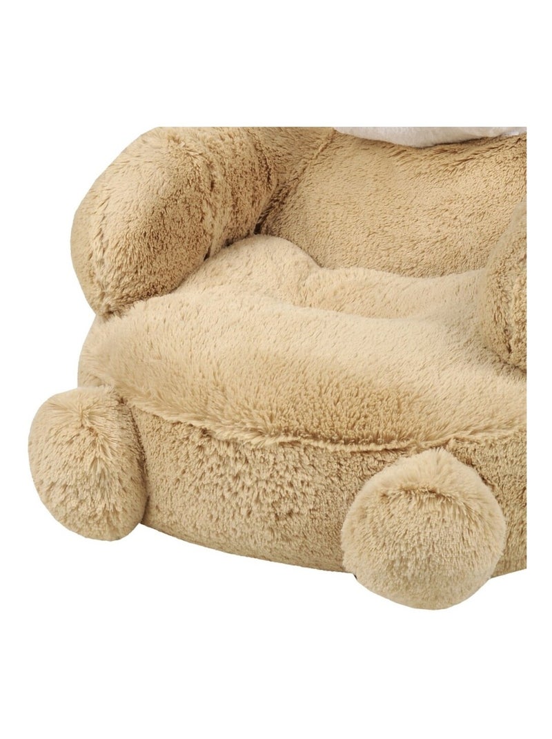 Pouf pour enfant Renard Beige - Kiabi