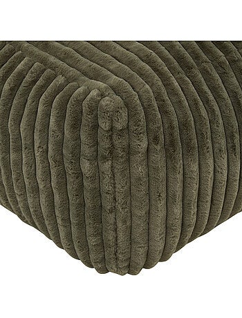 Pouf rectangulaire compressé MUZI
