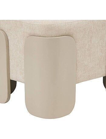 Pouf rectangulaire en pin mizar