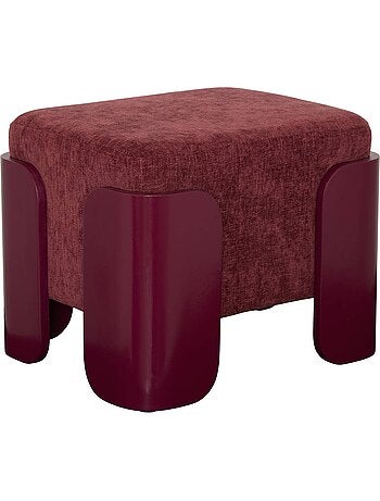 Pouf rectangulaire en pin mizar