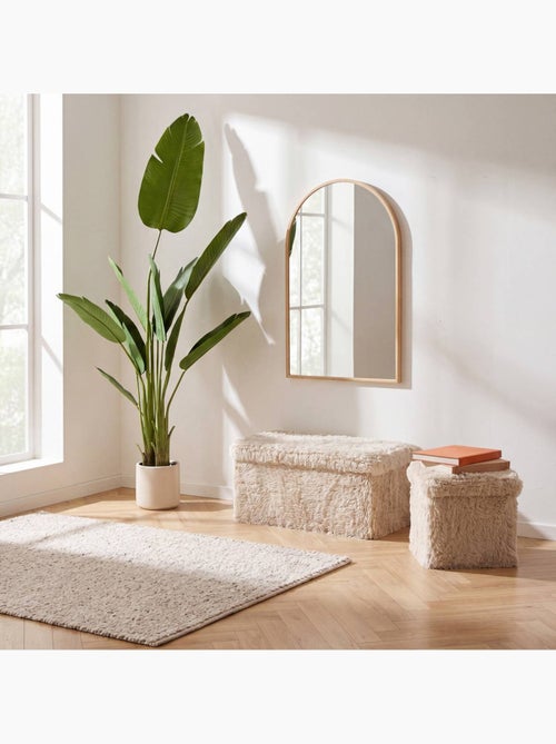 Pouf rectangulaire pliable avec rangement DUVIA - Kiabi