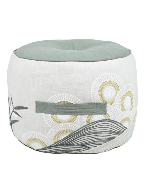 Pouf rond Collection Youki - Kiabi