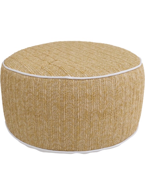 Pouf rond gonflable pour extérieur FORMENTERA - Kiabi