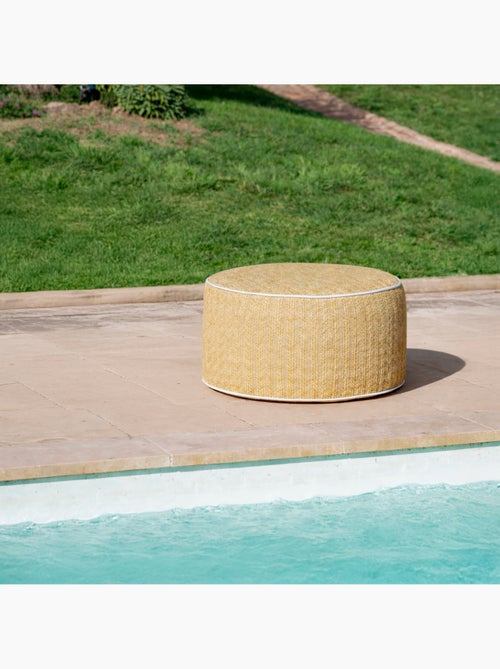 Pouf rond gonflable pour extérieur FORMENTERA - Kiabi