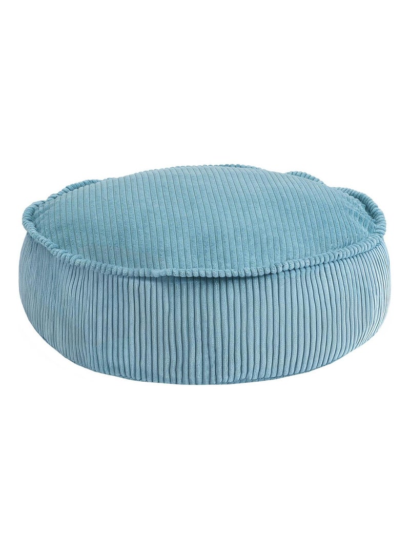 Pouf Rond pour Enfant, Aesthetic Bleu - Kiabi