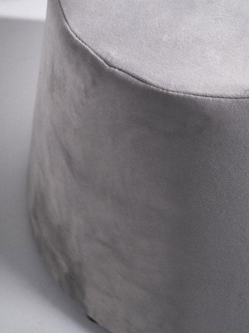 Pouf stockholm en velours - Kiabi