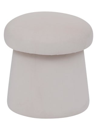 Pouf velours champignon "Noa" Atmosphera