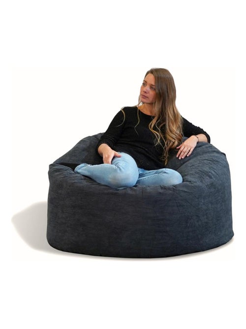 Pouf Velours Côtelé - Doux, Confortable et Élégant - Bananair - Kiabi