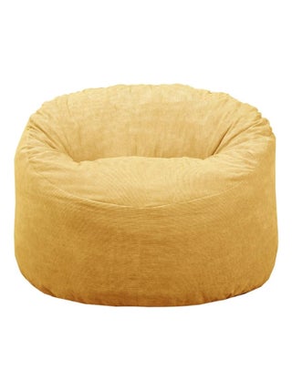 Pouf Velours Côtelé - Doux, Confortable et Élégant - Bananair
