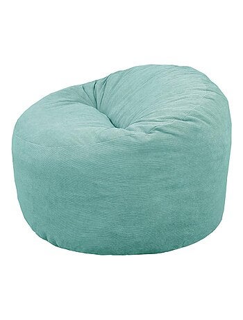 Pouf Velours Côtelé - Doux, Confortable et Élégant - Bananair