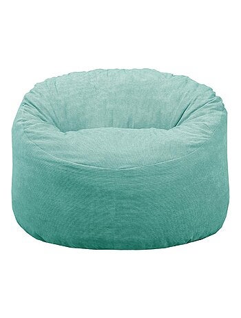 Pouf Velours Côtelé - Doux, Confortable et Élégant - Bananair