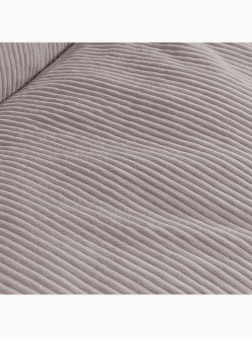Pouf velours côtelé épais - Bananair - Kiabi