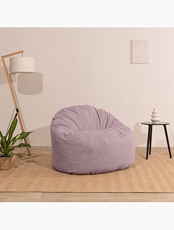 Pouf velours côtelé épais - Bananair
