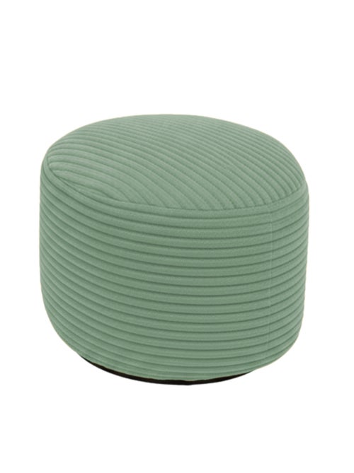 Pouf XXL déhoussable en velours côtelé 110 x 100 cm + repose-pieds - Kiabi Pouf XXL déhoussable en velours côtelé 110 x 100 cm + repose-pieds - Kiabi