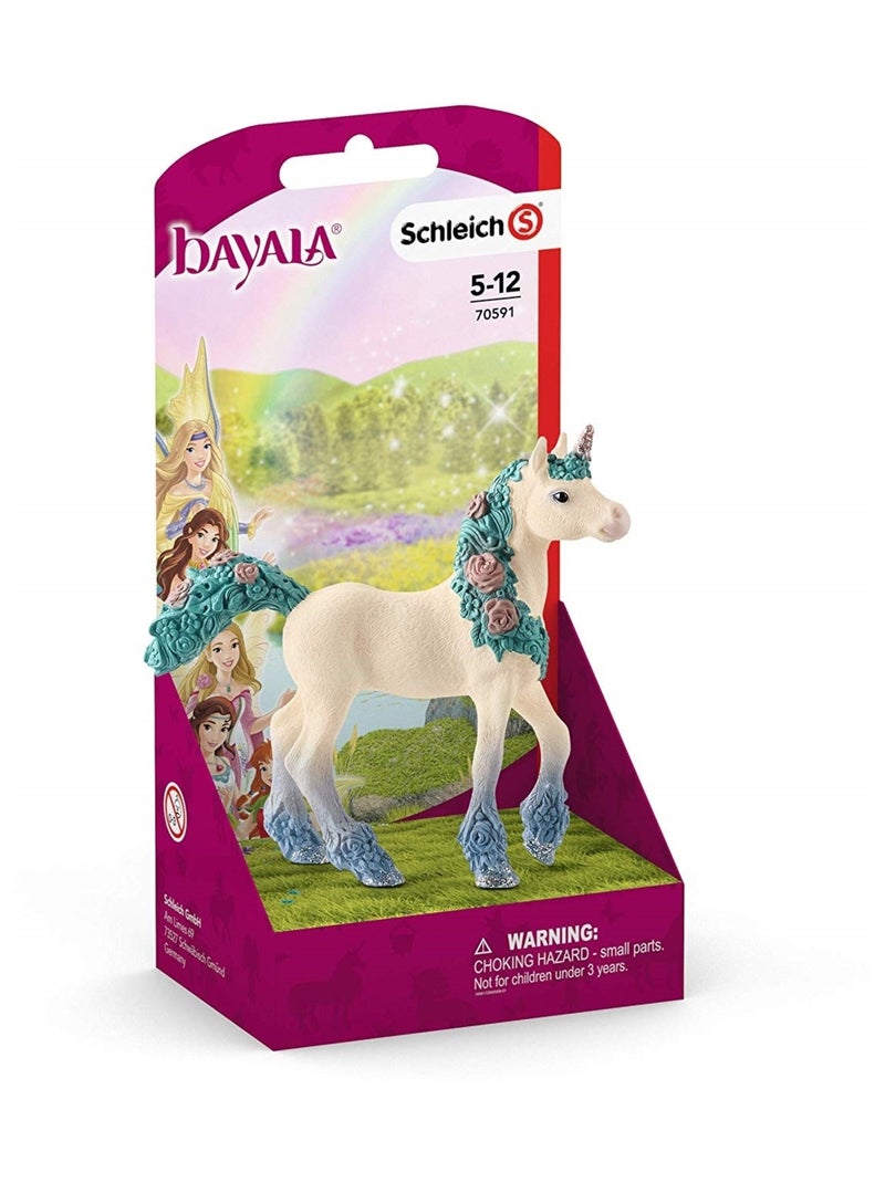 Poulain de licorne aux fleurs Multicolore - Kiabi