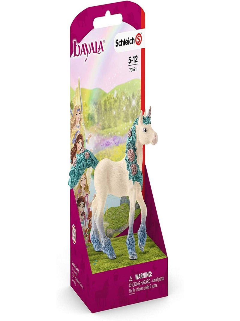 Poulain de licorne aux fleurs Multicolore - Kiabi