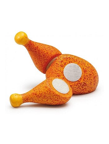 Poulet grillé en bois à couper