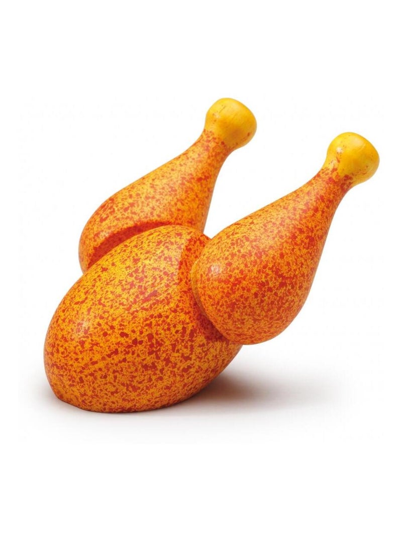 Poulet grillé en bois à couper Orange - Kiabi