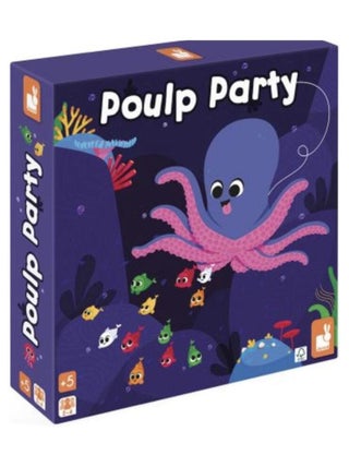 Poulp party jeu de rapidité et de stratégie