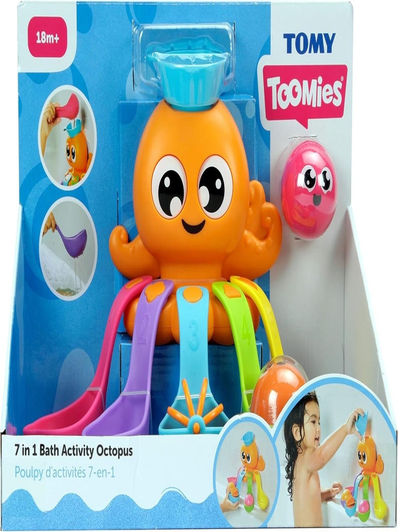 Poulpy D'activités 7 En 1 Pour Le Bain - Tomy Multicolore - Kiabi