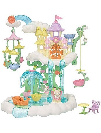 Poupée - Château des fées avec bébé Lapin Chocolat - SYLVANIAN FAMILIES