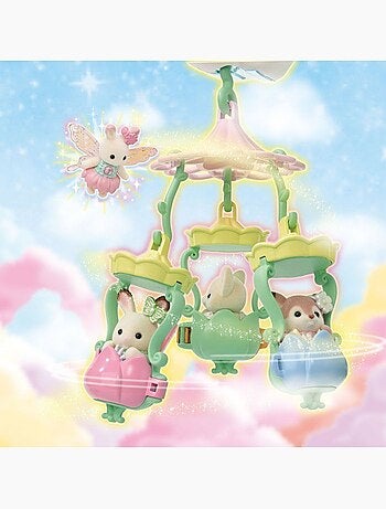 Poupée - Château des fées avec bébé Lapin Chocolat - SYLVANIAN FAMILIES