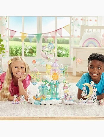 Poupée - Château des fées avec bébé Lapin Chocolat - SYLVANIAN FAMILIES