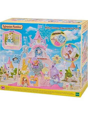 Poupée - Parc d’attractions enchanté + bébé Lapin Chocolat - SYLVANIAN FAMILIES