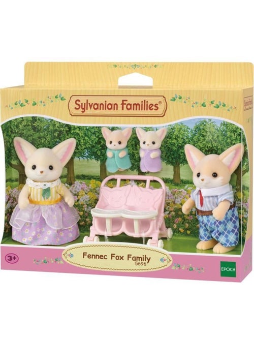 Poupée - sylvanian families - famille fennec - multicolore - articulée et habillée avec soin - Kiabi