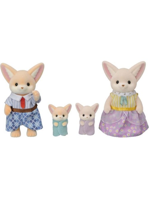 Poupée - sylvanian families - famille fennec - multicolore - articulée et habillée avec soin - Kiabi