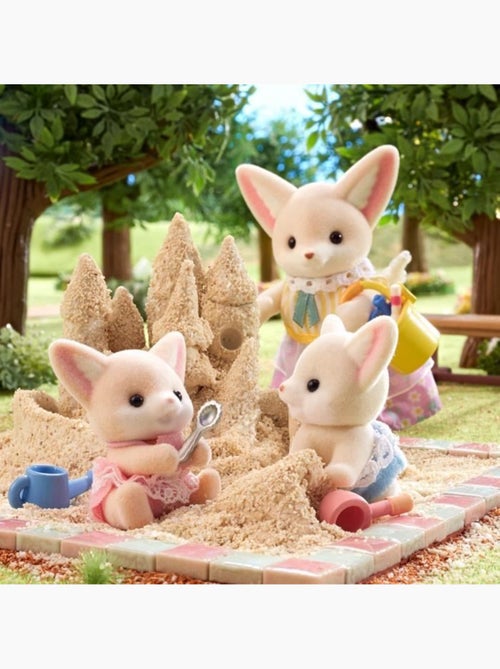 Poupée - sylvanian families - les jumeaux fennec - modèle 5697 - multicolore - articulés - Kiabi