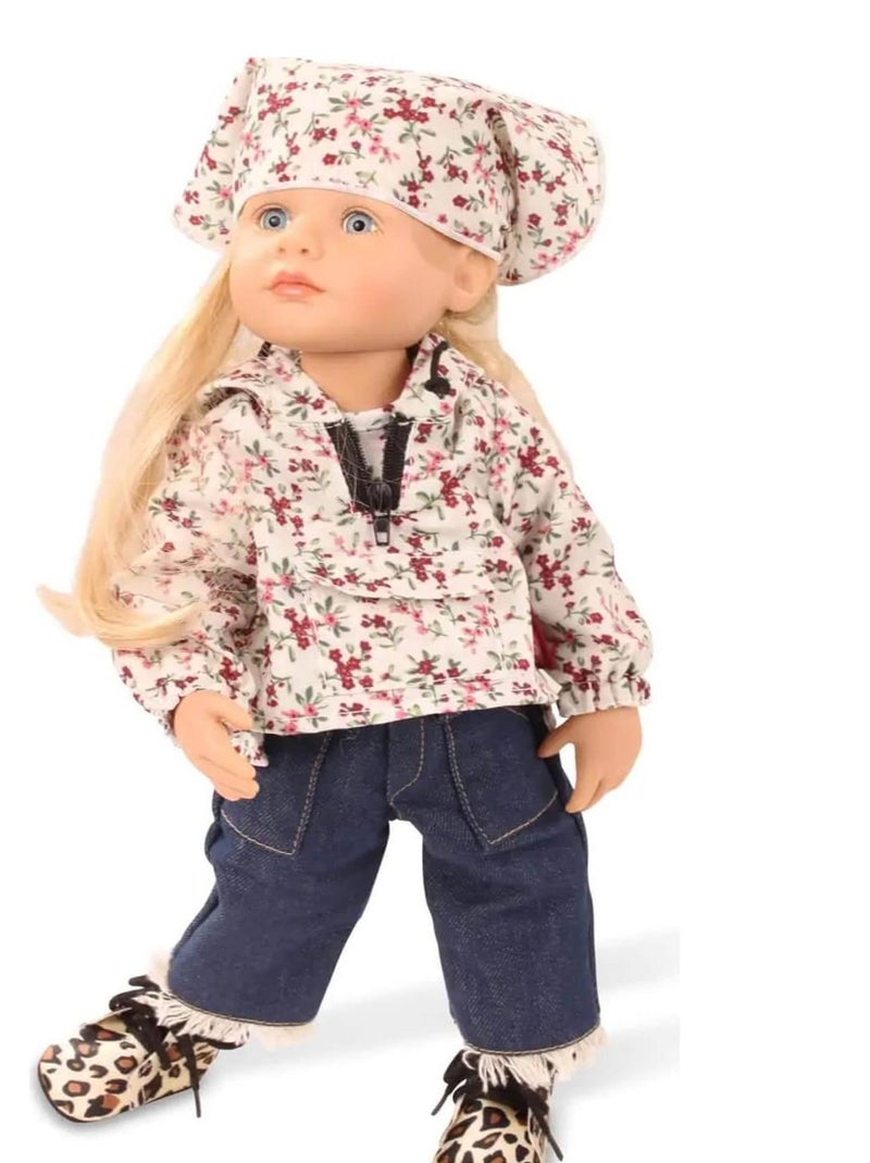 Poupée 36 cm : Grete, cheveux blonds, yeux bleus N/A - Kiabi