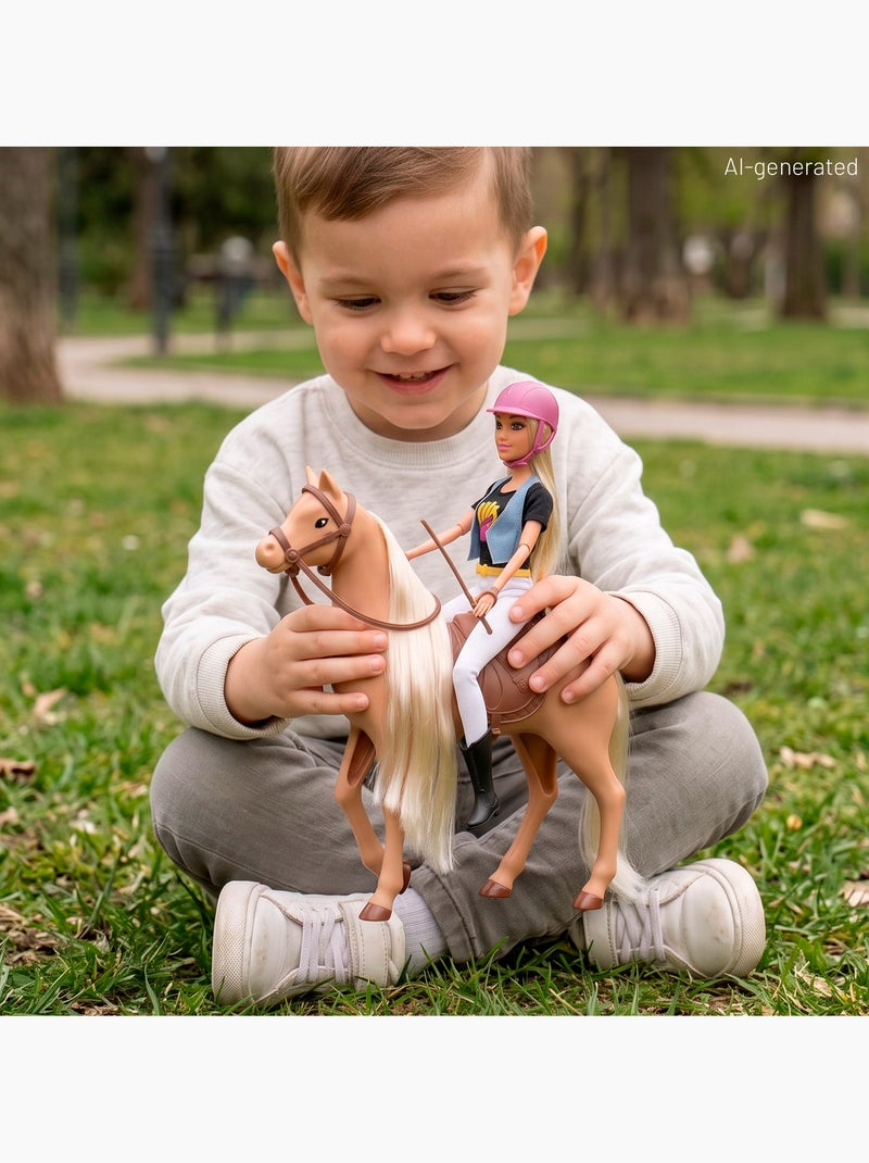 Poupée amazone de 30 cm + 3 ans isabella N/A - Kiabi