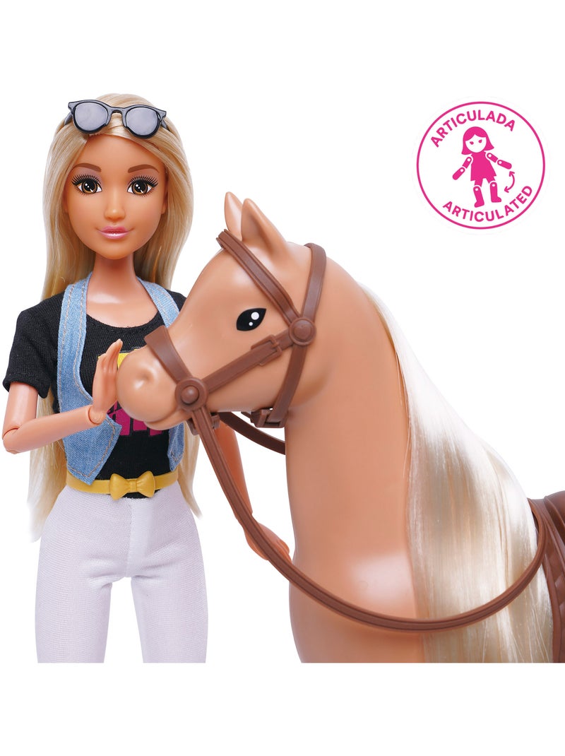 Poupée amazone de 30 cm + 3 ans isabella N/A - Kiabi