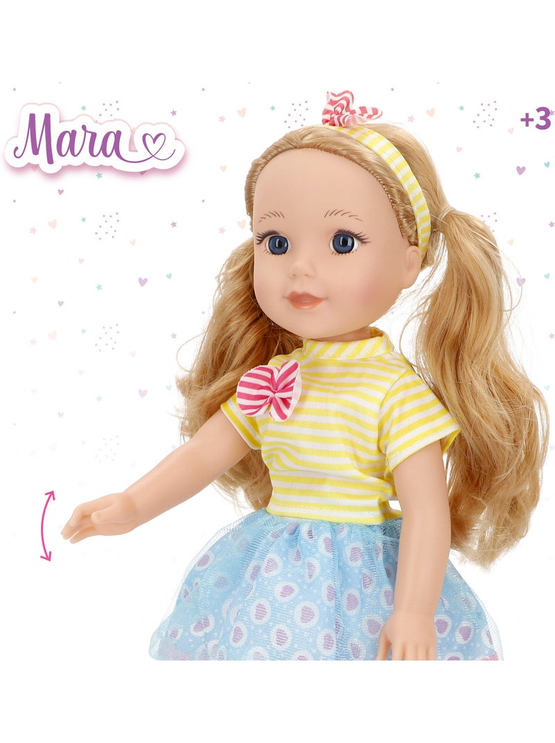 Poupée articulée 36 cm mara N/A - Kiabi