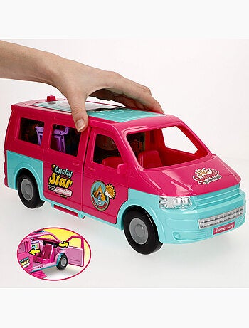 Poupée avec camping-car et accessoires bella
