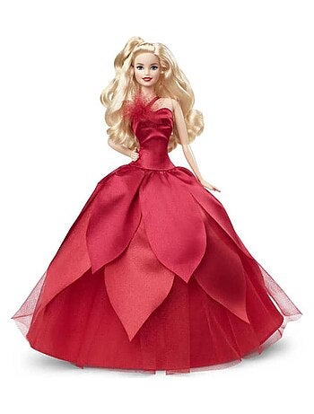 Poupée Barbie : Barbie Joyeux Noël Blonde - Kiabi