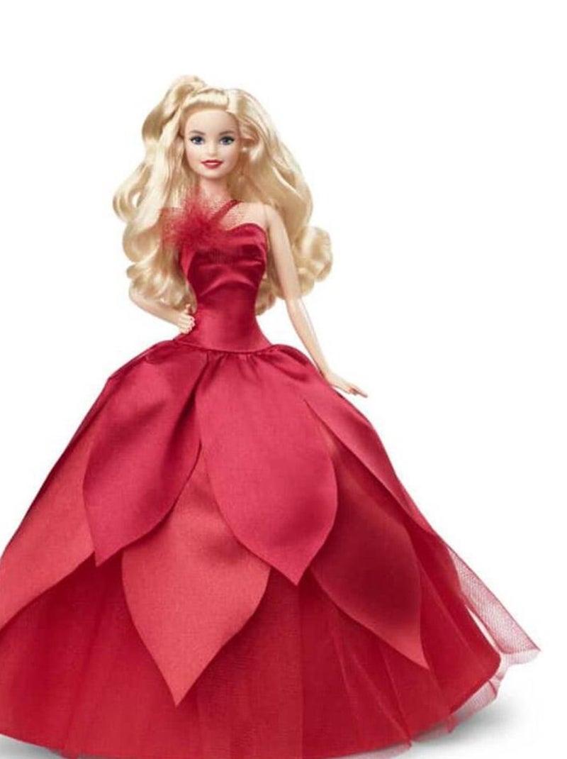 Poupée Barbie : Barbie Joyeux Noël Blonde N/A - Kiabi