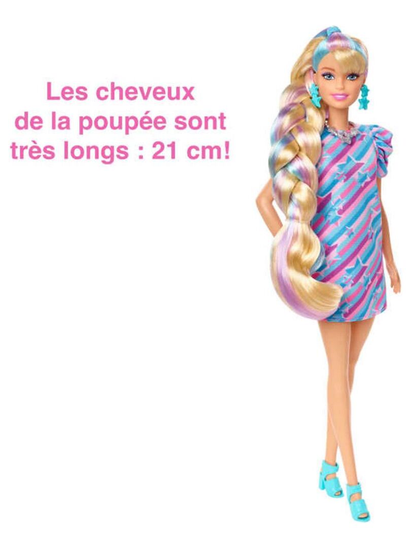 Poupée Barbie Extra : Brune à nattes avec élastiques - N/A - Kiabi - 38.08€