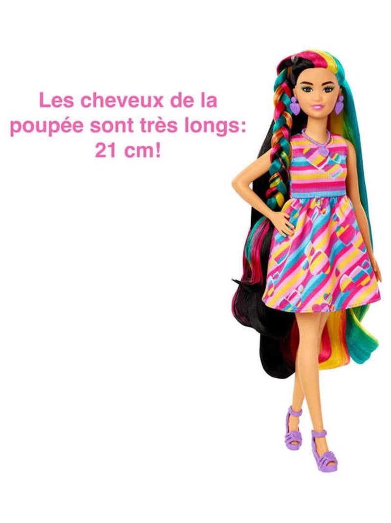 Poupée Barbie : Barbie Ultra-Chevelure 3 Multicolore - Kiabi