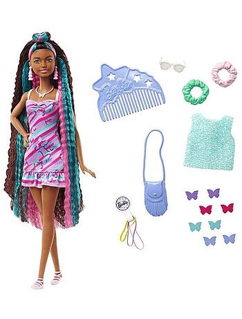 Poupée Barbie : Barbie Ultra-Chevelure Papillons