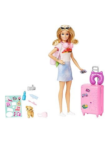 Poupée Barbie : Barbie voyage - Kiabi