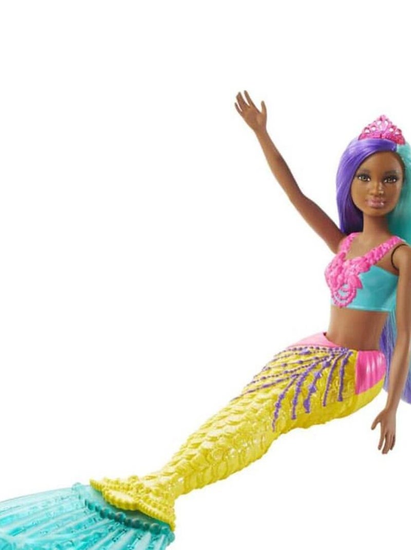 Poupée Barbie : Dreamtopia - Sirene (Jaune) N/A - Kiabi