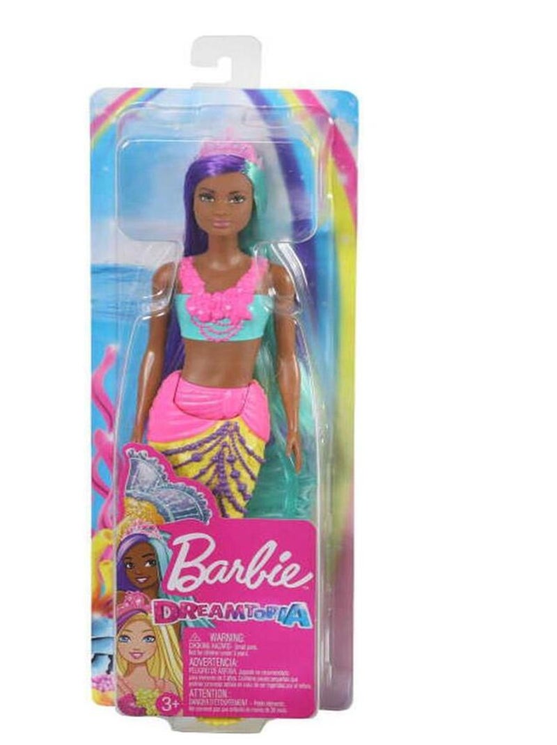 Poupée Barbie : Dreamtopia - Sirene (Jaune) N/A - Kiabi