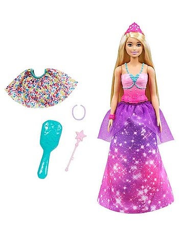 Poupée Barbie : Dreamtopia : Barbie Transformation Princesse Sirène