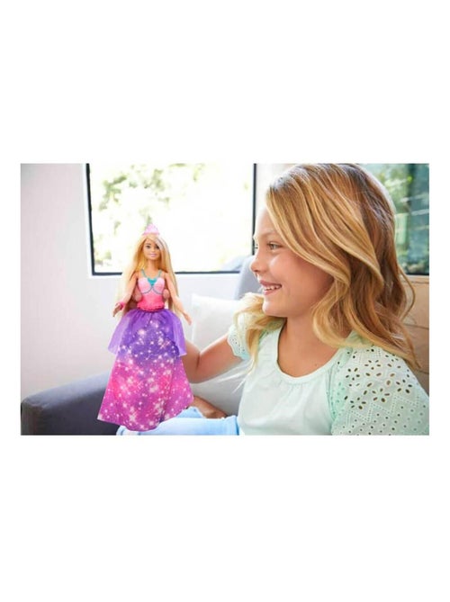 Poupée Barbie : Dreamtopia : Barbie Transformation Princesse Sirène - Kiabi