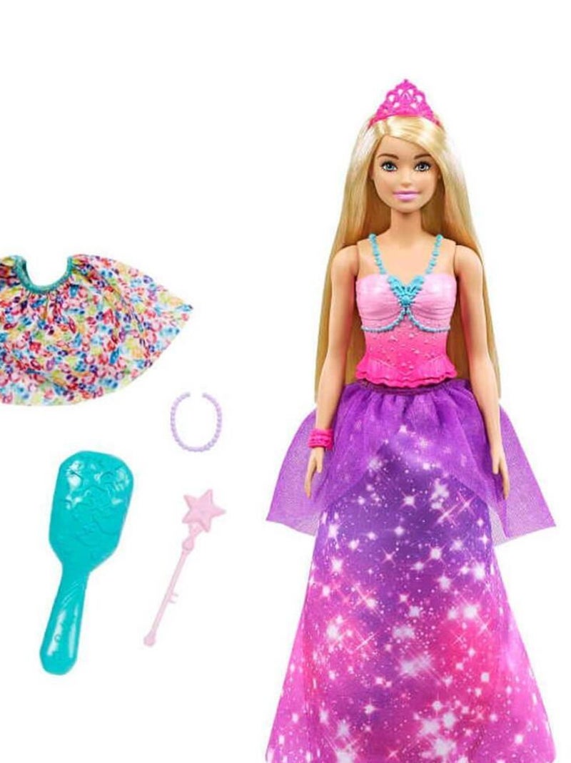 Poupée Barbie : Dreamtopia : Barbie Transformation Princesse Sirène N/A - Kiabi