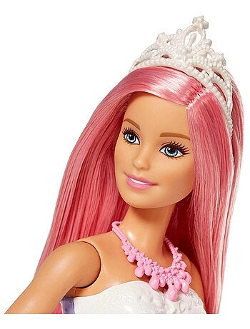 Poupée Barbie Dreamtopia : Princesse et licorne lumières magiques