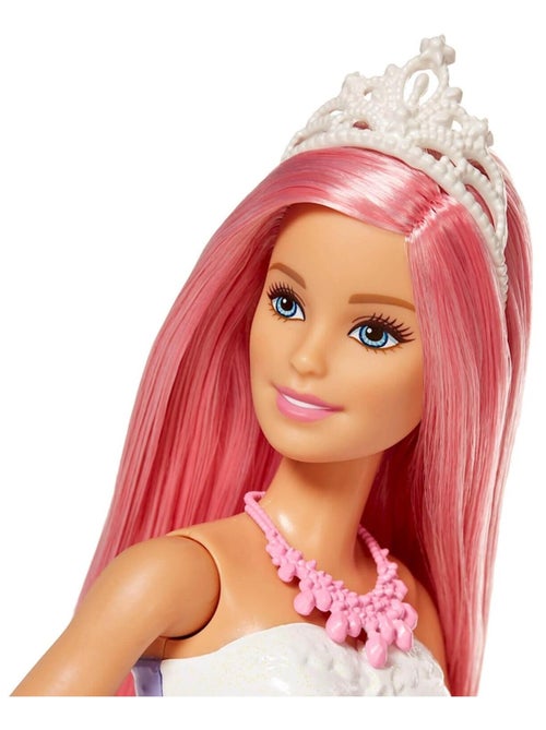 Poupée Barbie Dreamtopia : Princesse et licorne lumières magiques - Kiabi